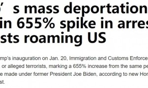 暴增655%！美国执法机构今年逮捕更多“恐怖分子”