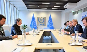 中俄伊三国代表就伊核问题共同会见国际原子能机构总干事格罗西