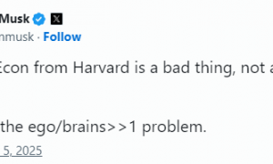 马斯克直接要求撤销对等关税 特朗普：我不听