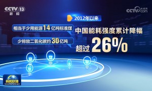 “十四五”前四年我国能耗强度累计降低11.6%