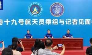 面对面丨神十九乘组出舱刷新纪录 天上地下共筑太空家园