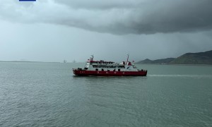 第8号台风“竹节草”强势来袭 宁波沿海拉响Ⅲ级防台警报