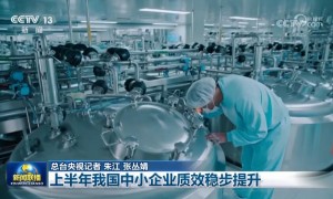 上半年我国中小企业质效稳步提升