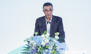 中国音数协第一副理事长张毅君出席鸿蒙游戏策划不设防开放日